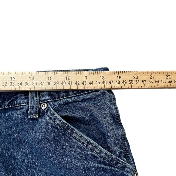 Wrangler Jeans Men's 38 x 30 (37x30) Carpenter Baggy Loose Retro Distressed - Picture 12 of 14